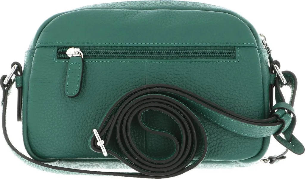 XUDREZ Borsa A Tracolla Donna In Nylon Impermeabile - Multi Tasca Per Viaggio E Uso Quotidiano - Verde Scuro 20x26x12cm
