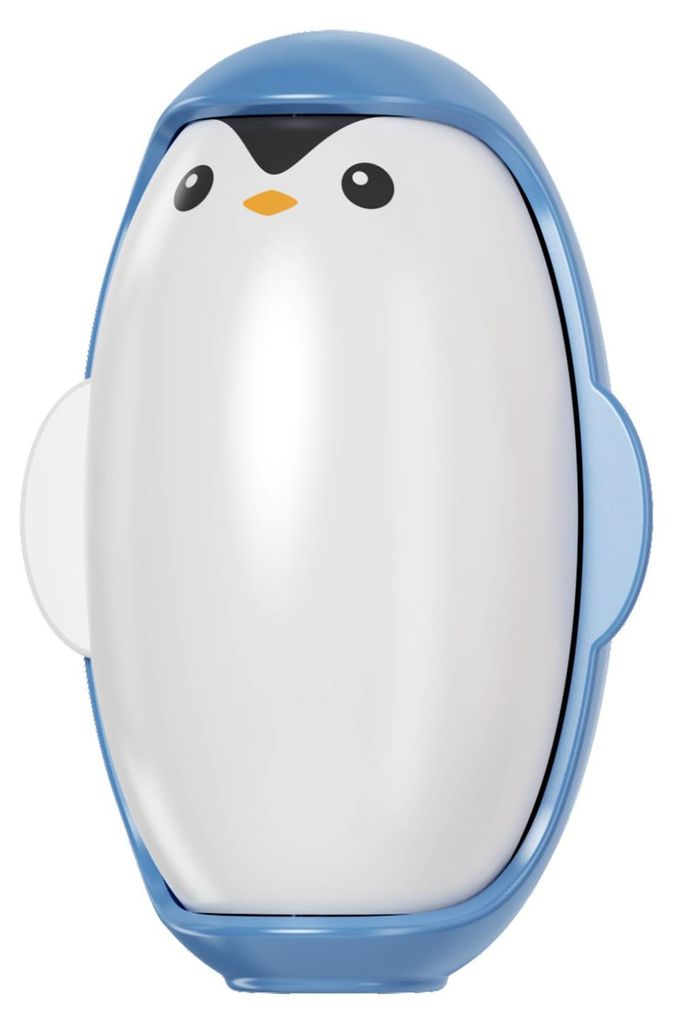 1/2 Stück Pinguin-förmige Fusselrolle, wiederverwendbar, Tierhaarentferner, kompaktes, reisefreundliches Design, leistungsstarkes Reinigungswerkz...