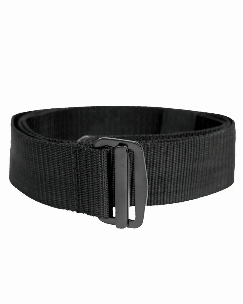MIL-TEC US BDU Belt 4,5cm Nera - Cintura Militare Esercito 117cm