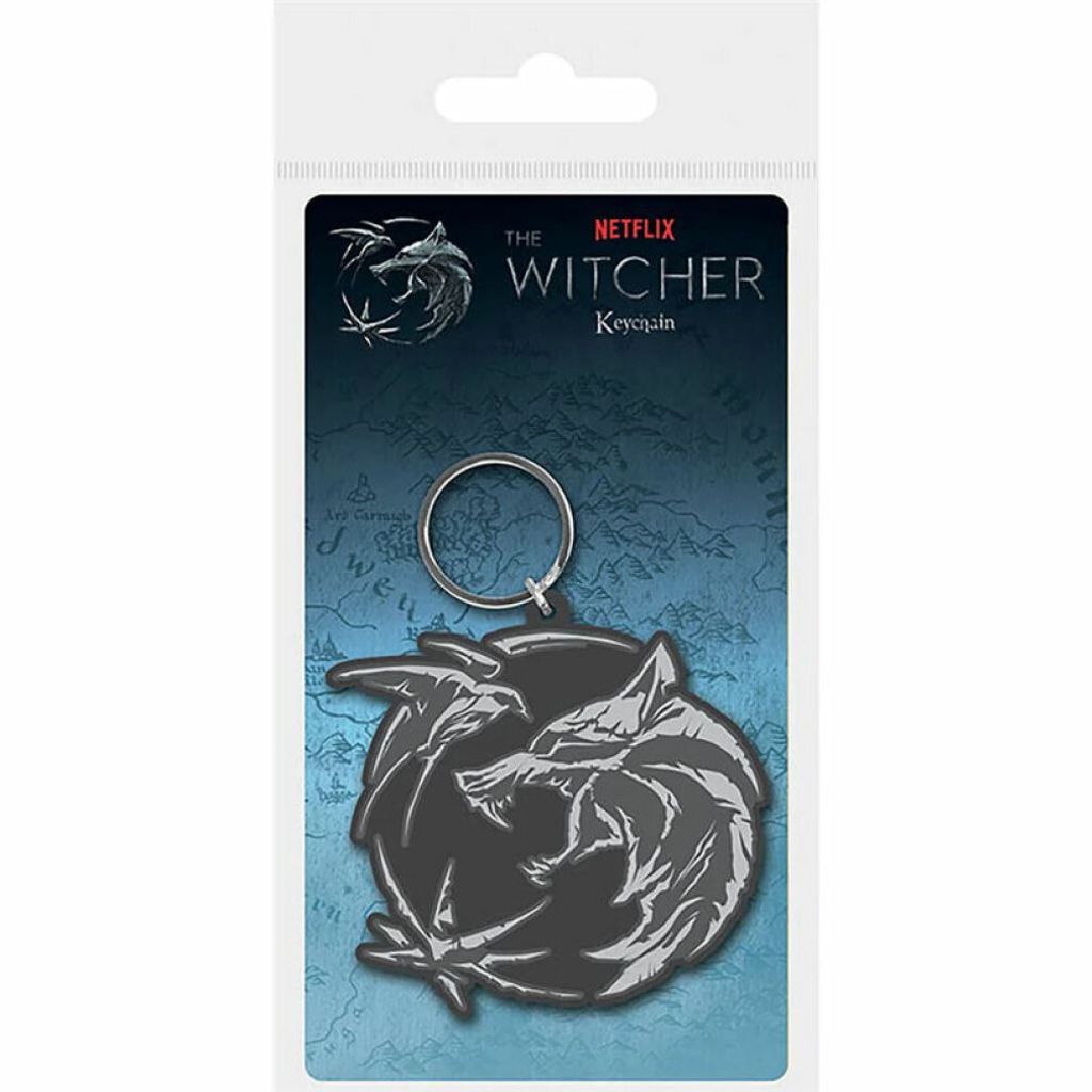 Gummi-Schlüsselanhänger The Witcher