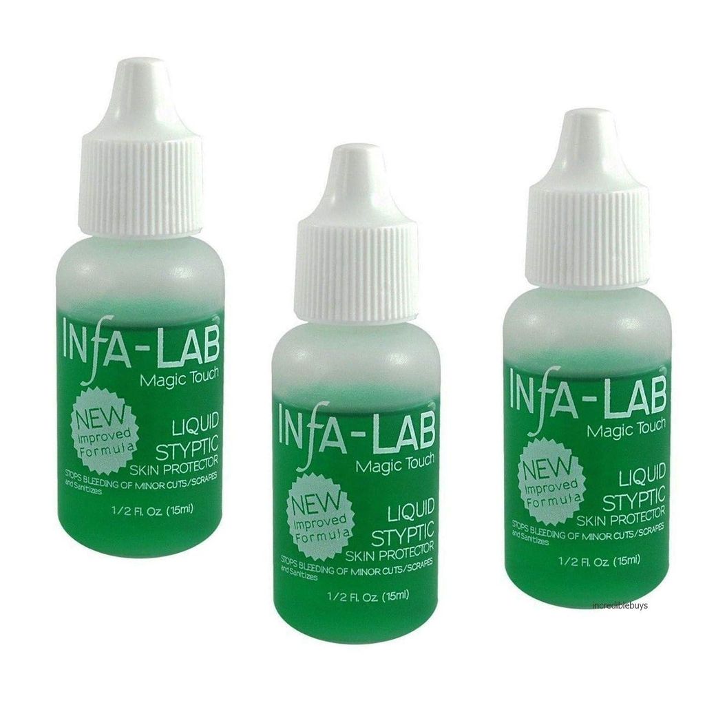Infa-Lab MAGIC TOUCH Styptikum x3 – Flüssiges Blutstillgel Produktbild 