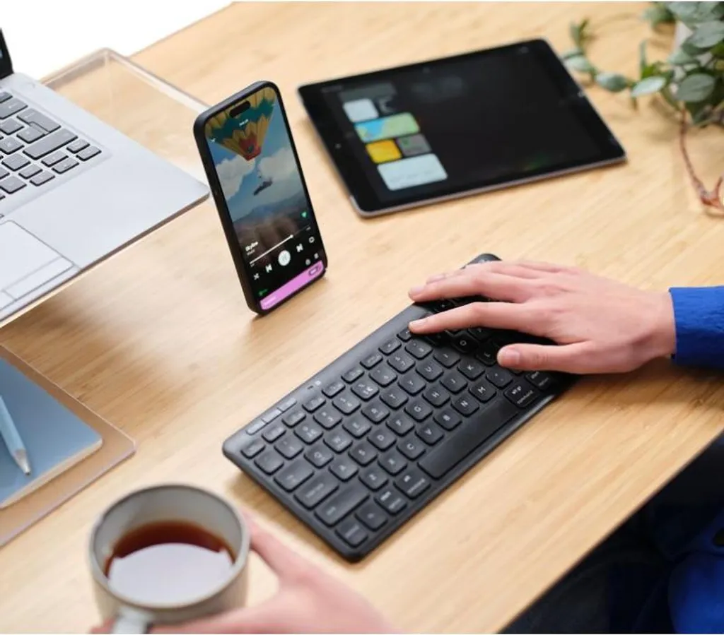 Pack Trust Lyra WL Clavier Souris Multi-dispositif Sans Fil Rechargeable - 9