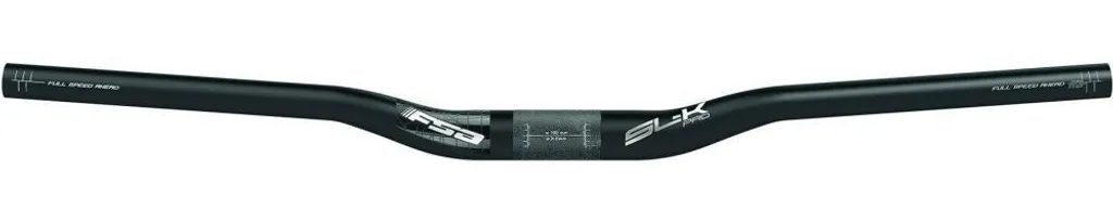 Guidon VTT Carbone FSA SL-K Pro Low Riser 760mm : Pilotage Précis et Confort