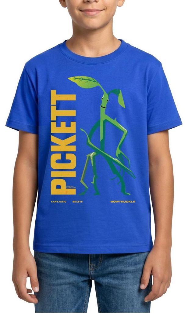 Spreadshirt Phantastische Tierwesen 3 Pickett Teenager T-Shirt, 152/164 (12-14 Jahre), Royalblau