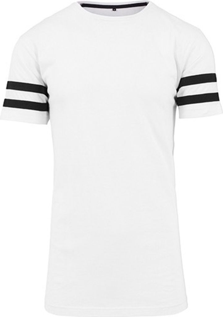 Build Your Brand Stripe Jersey Tee
