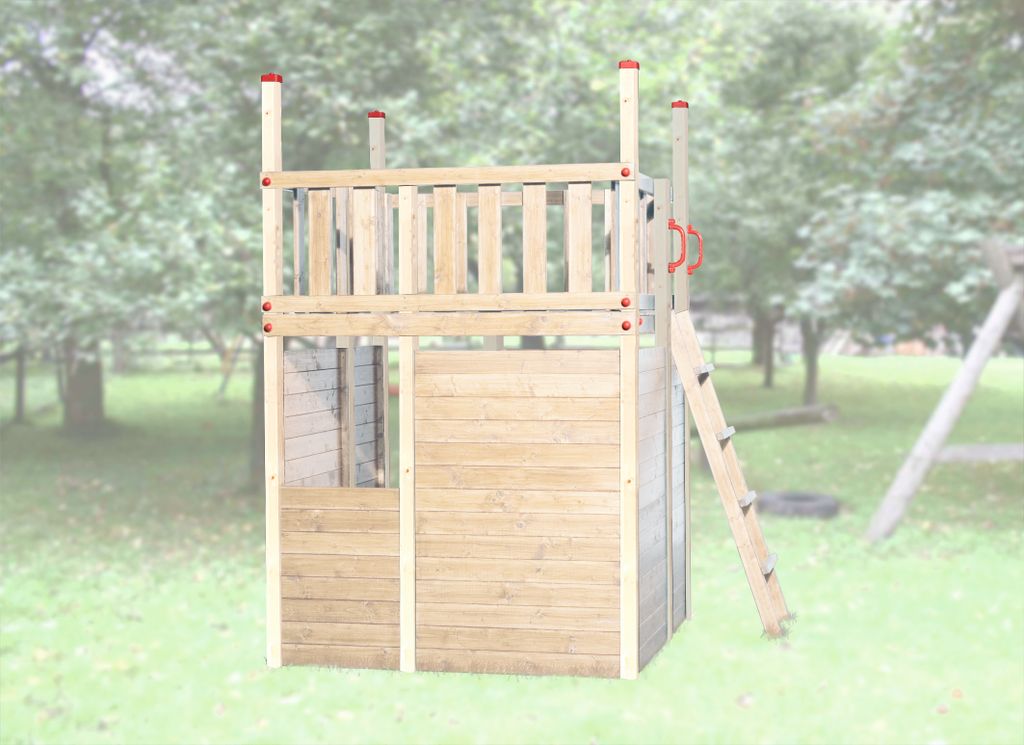 Tabaluga Verkleidung für Spielturm