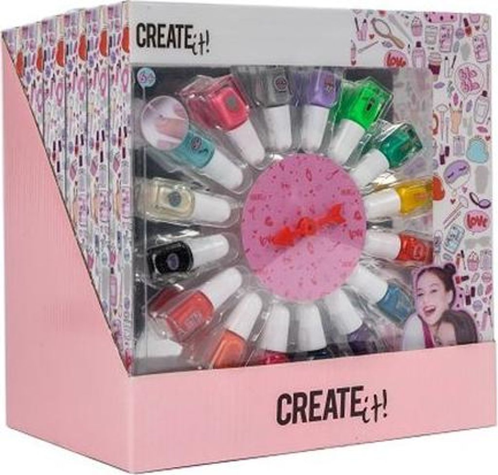 Lakier do paznokci 16 kolorów dla dzieci CREATE IT! Obrázok produktu 