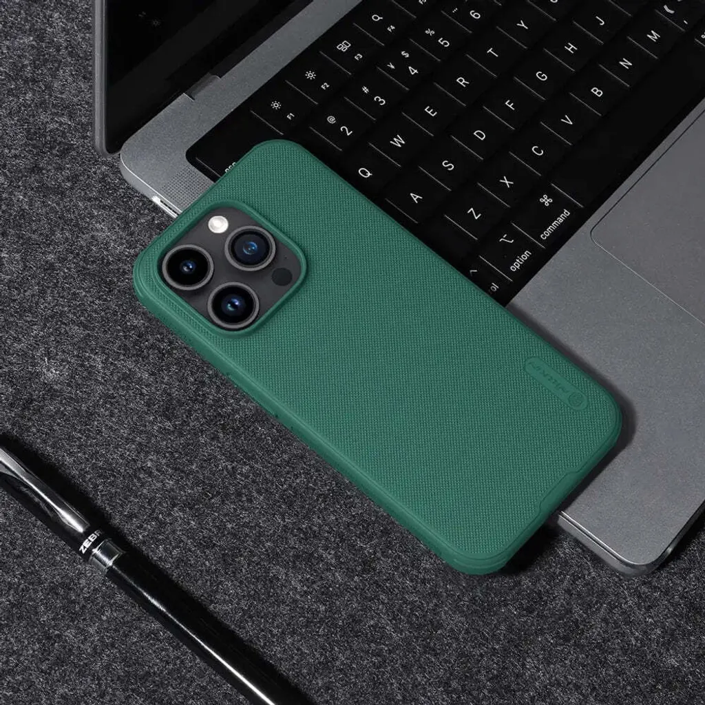 Custodia Nillkin iPhone 15 Pro Nero - Design Professionale e Sicuro - 38