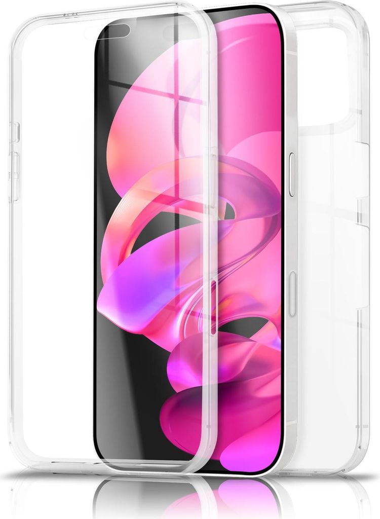Hülle "360Guard" für iPhone 17 Pro Max - Klare 360 Grad Schutzhülle, Rundum Komplettschutz, Anti Gelb - Transparent