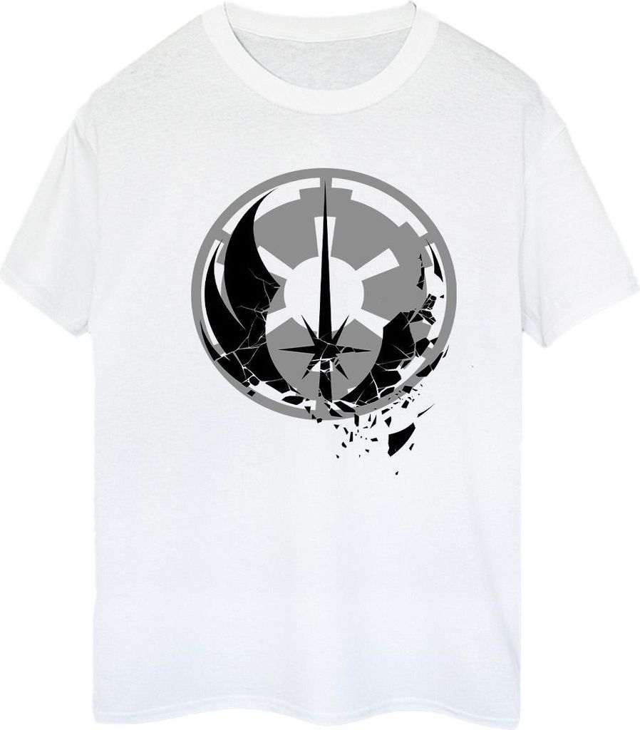 Star Wars - T-Shirt für Damen BI15356 (XL) (Weiß)