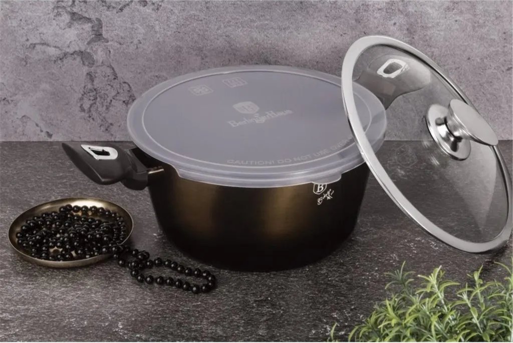 Cucinare con Stile: Berlinger Haus Vaso Granito 28cm Shiny Black 44891