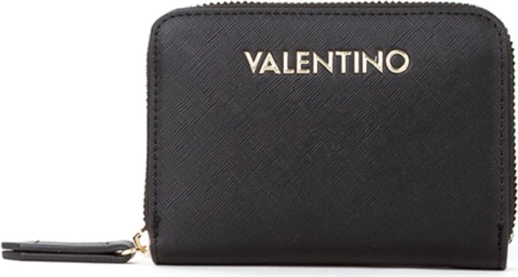 Valentino Bags Zero Re Geldbörse Schwarz 9,5 x 13 x 2