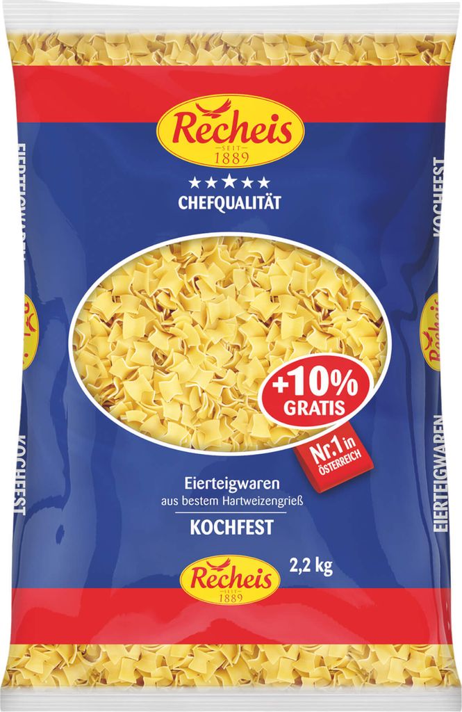 Recheis 2-Ei Fleckerl 2000g Produktbild 