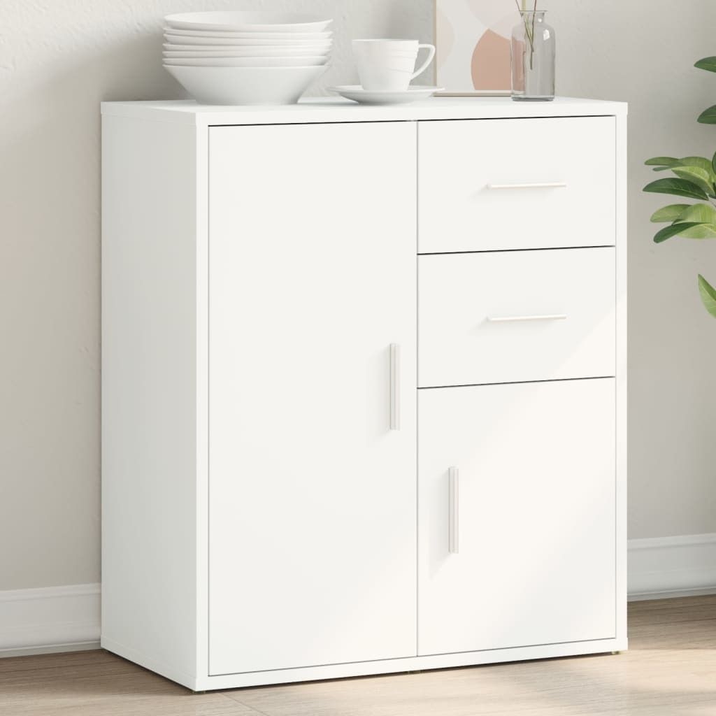 Maison Exclusive - Sideboard Weiß 60x31x70 cm Holzwerkstoff