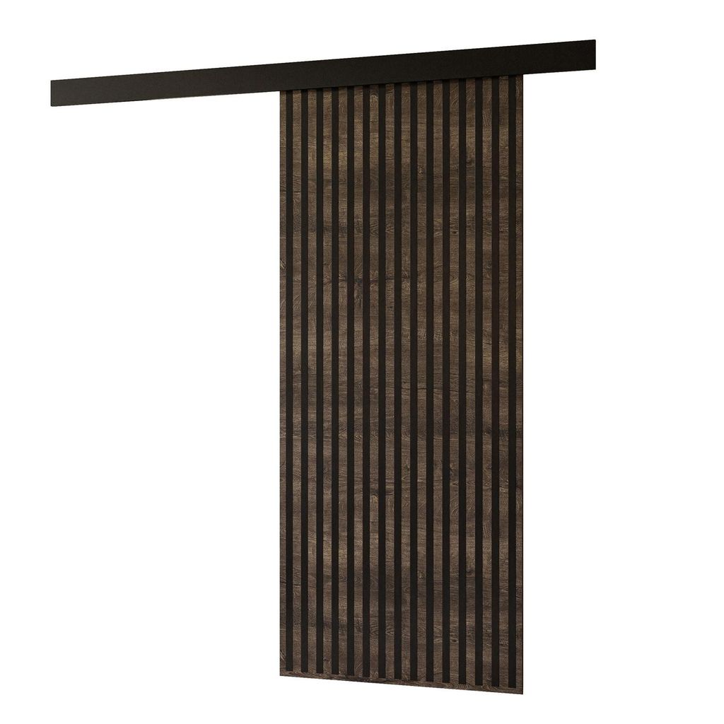 Schiebetür ERCADO, Dunkel Eiche, Breite 86cm