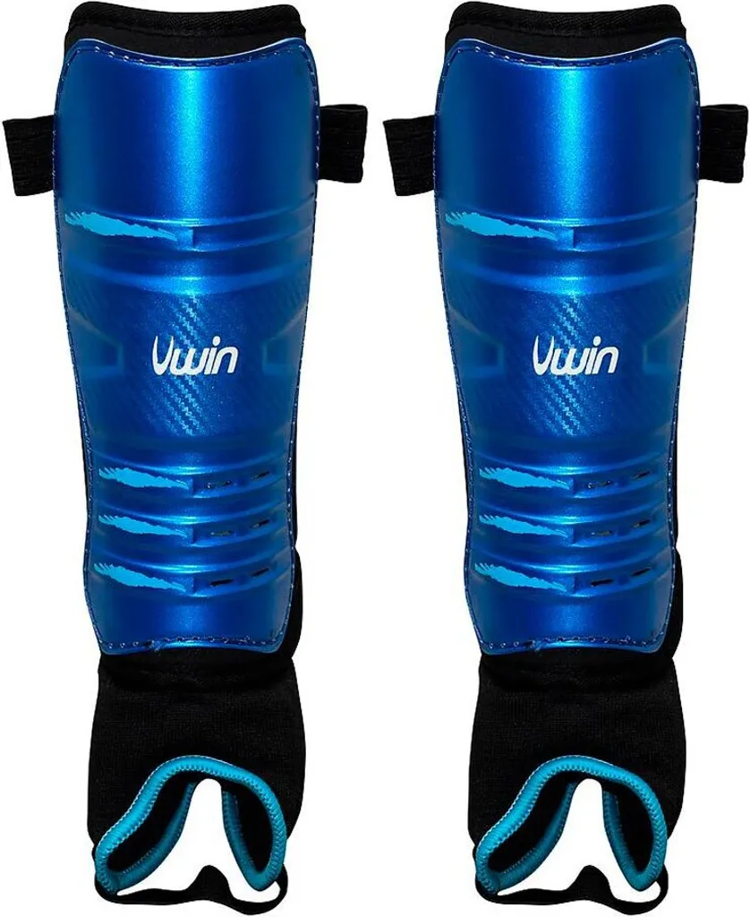 Protège-tibias Hockey Uwin XXSmall - Coque Rigide et Mousse Confort