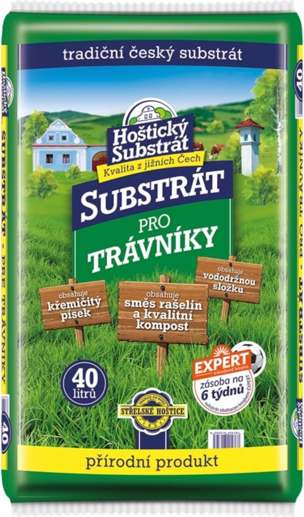 Nohel Záhradný substrát FORESTINA HOŠTICKÝ na trávnik 40l Obrázok produktu 