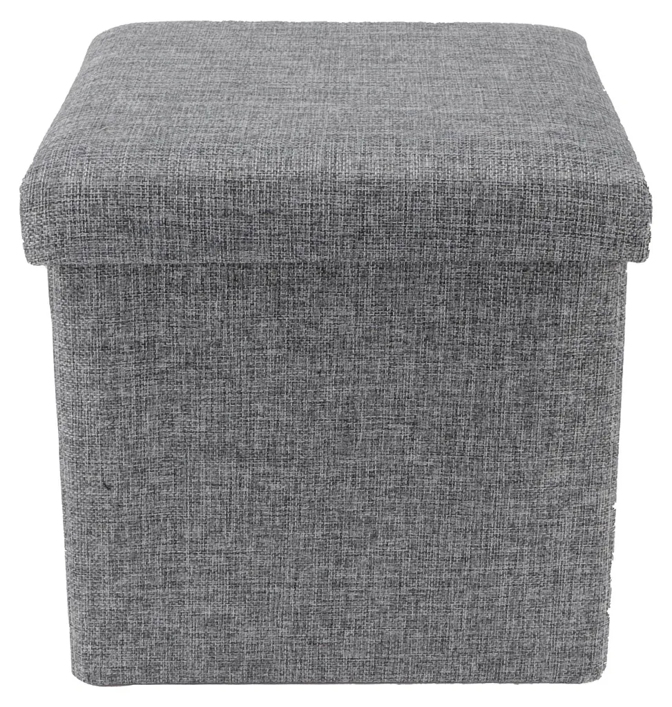 Repose-pieds de rangement pliable pour salon et chambre - Gain de place