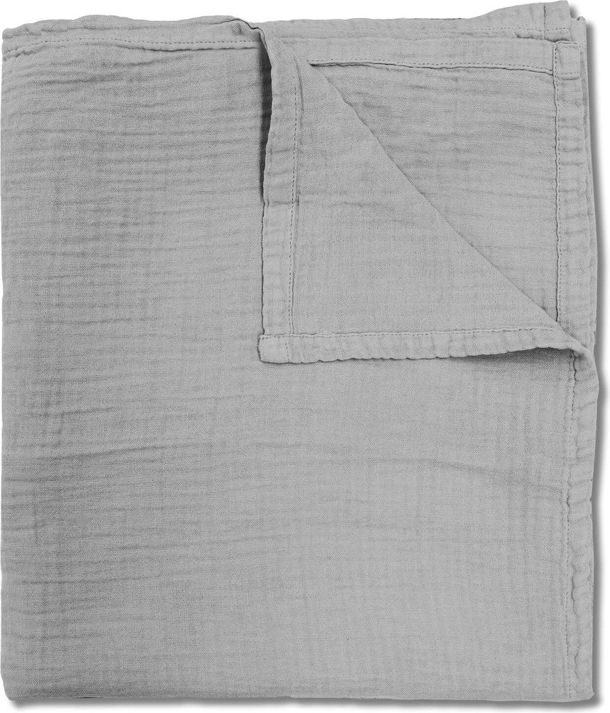 Sleezzz Musselin Decke grau 150 x 200 cm