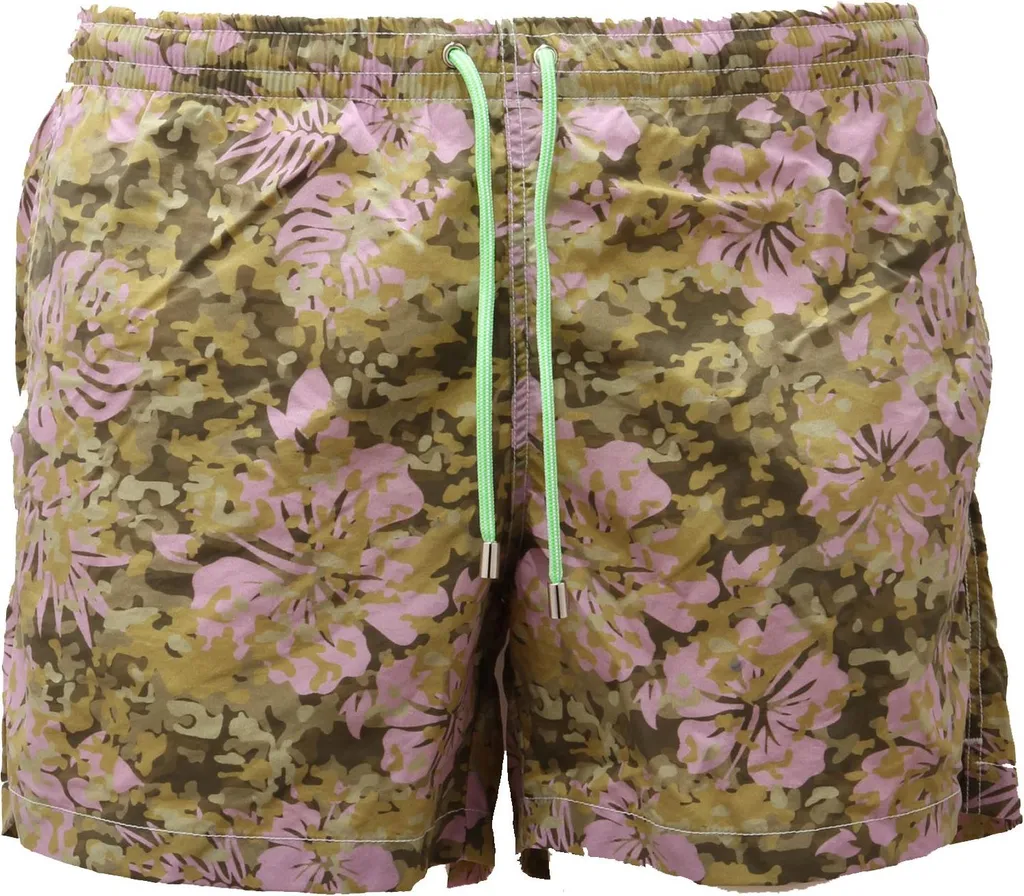 Maillot de Bain Homme pour Vacances ROSI FIJI 1298AE Boxer Vert Lilas