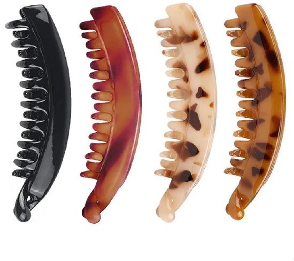 Grande Pince Banane Colorée : Accessoire Cheveux pour Femme et Fille