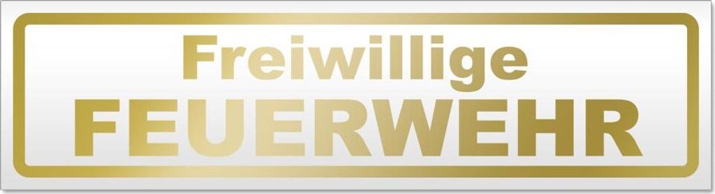Freiwillige Feuerwehr Magnetschild Schild magnetisch