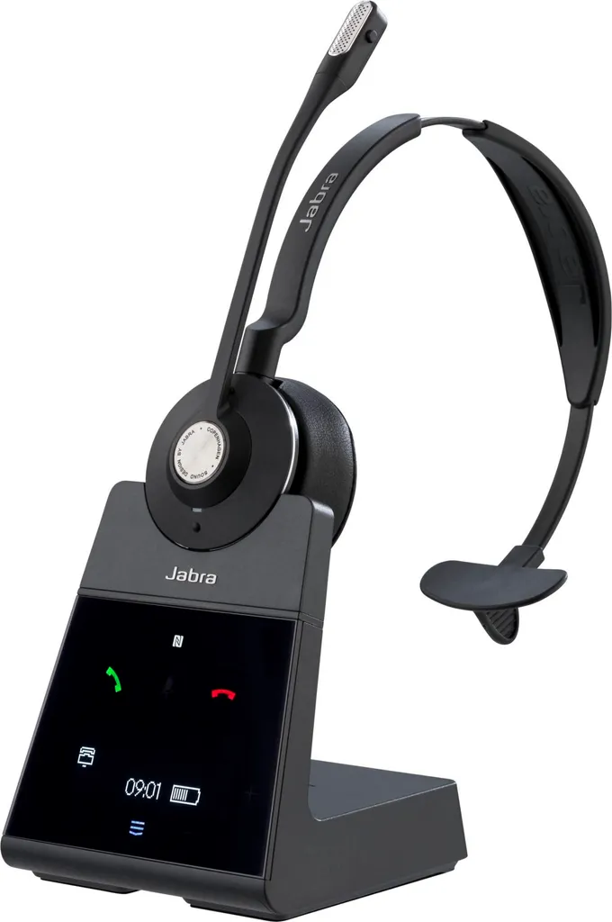 Casque sans fil professionnel Jabra Engage 75 Mono DECT pour bureau