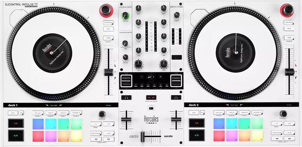 Hercules Inpulse T7 White Edition Weiß