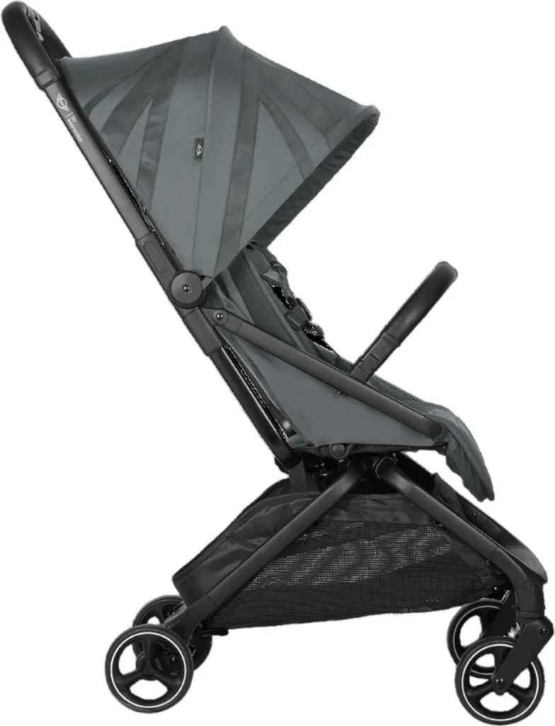 Easywalker MINI Buggy S Sutton Gris avec Suspension et Pliage Compact