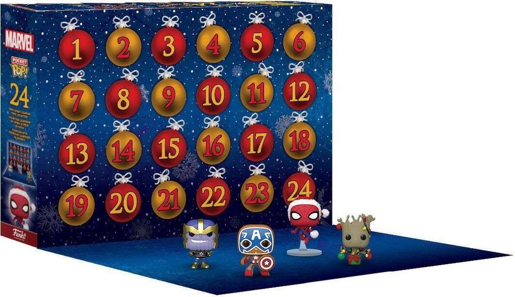Marvel Pocket POP! Adventní kalendář Marvel Holiday Obrázek produktu 2