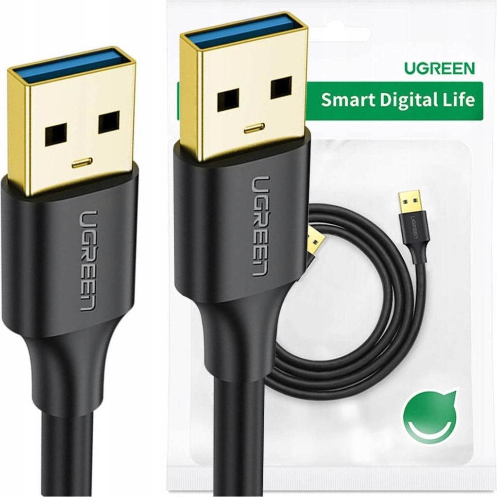 Product packaging showing a USB cable.