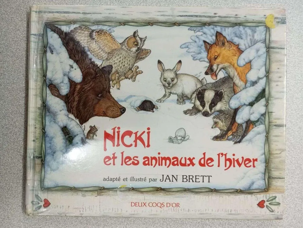 Nicki et les animaux de l'hiver : Conte traditionnel ukrainien coloré