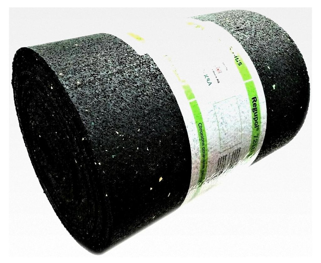 Antirutschmatte 10000 x 250 x 3 mm Regupol für Ladungssicherung LKW Anhänger