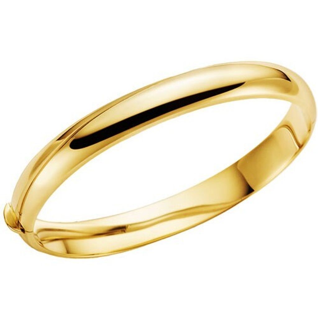 Armreif Armband Armschmuck aus 585 Gold Gelbgold 9mm breit Damen Goldarmreif