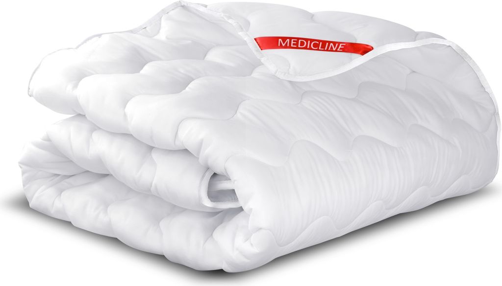 Bettdecke 200x220 cm ganzjährig antiallergische Mikrofaser Silikon