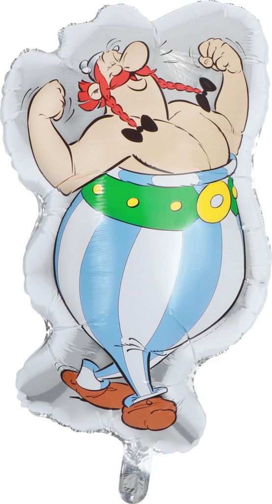 Obelix Folienballon XXL 49,5 x 81 cm Ballon-Party Produktbild 