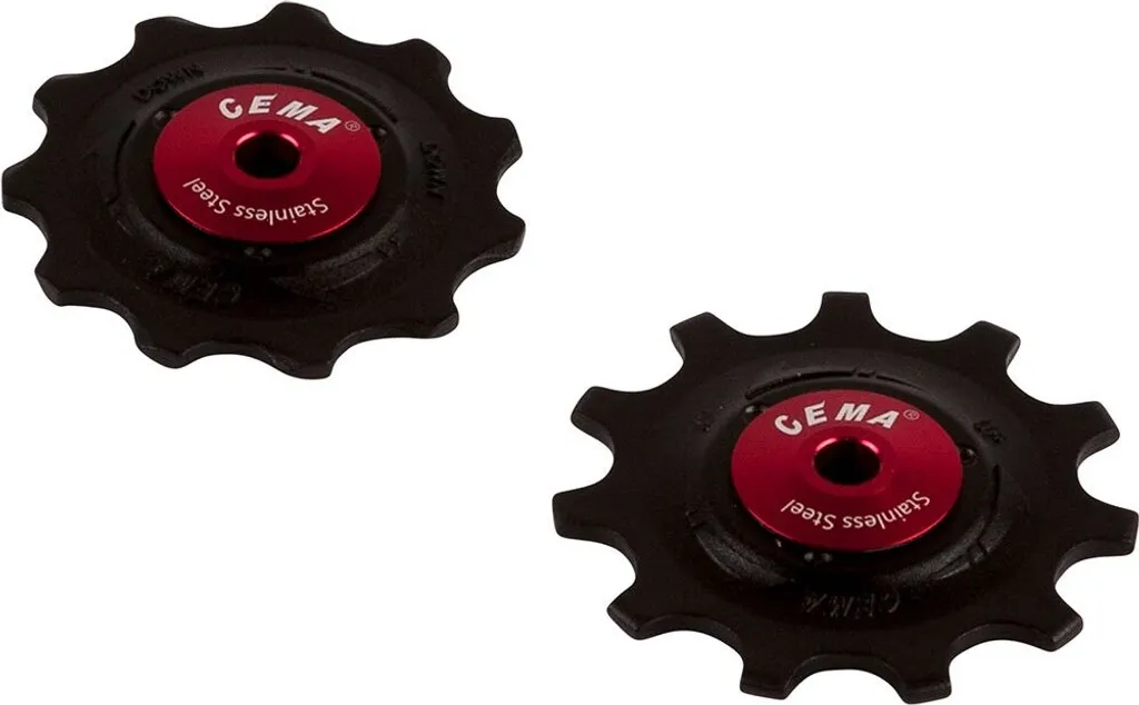 Galets Cema PVC Noir 9/10/11V : Performance et Durabilité RVS Garantie