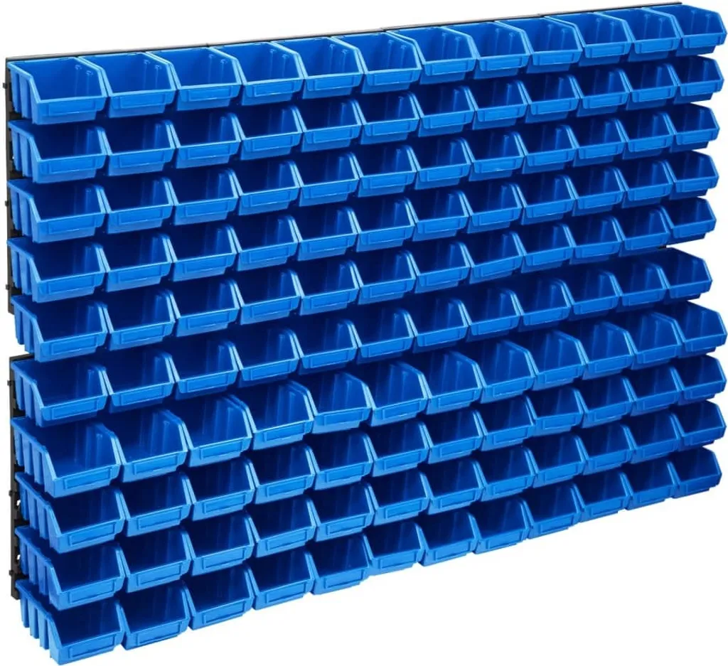 Rangement petites pièces 128 bacs pour finir avec le désordre atelier