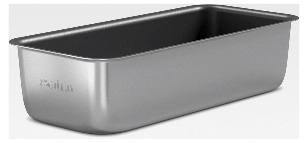Eva-Trio | Brot-/Kuchenform 3,0 l mit keramischer Slip-Let -Antihaftbeschichtung | Abgerundete Ecken und Seiten für einfache Handhabung | Grau