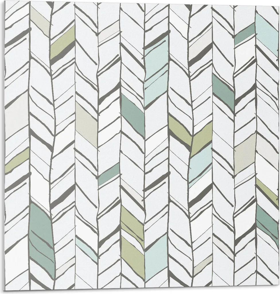 Piastrelle Autoadesive Foglia a Righe 50x50 cm - Arredo Cucina e Bagno