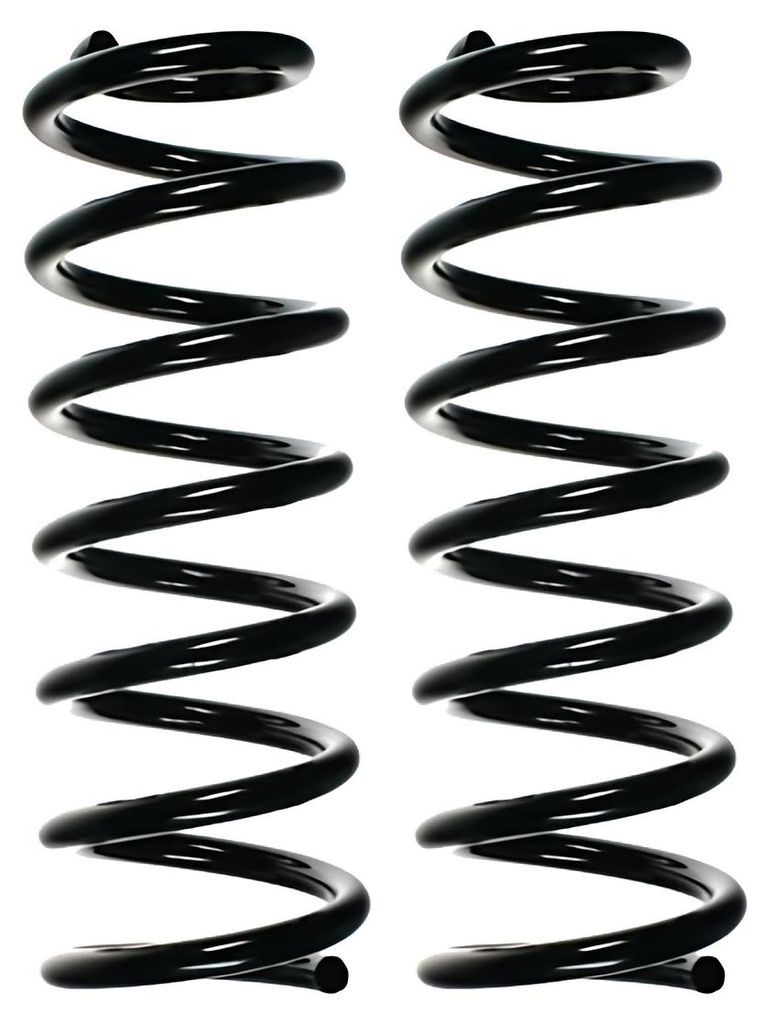 Fahrwerksfedern-Set hinten Schraubenfeder Ø117mm SPIDAN für u.a. PEUGEOT 406