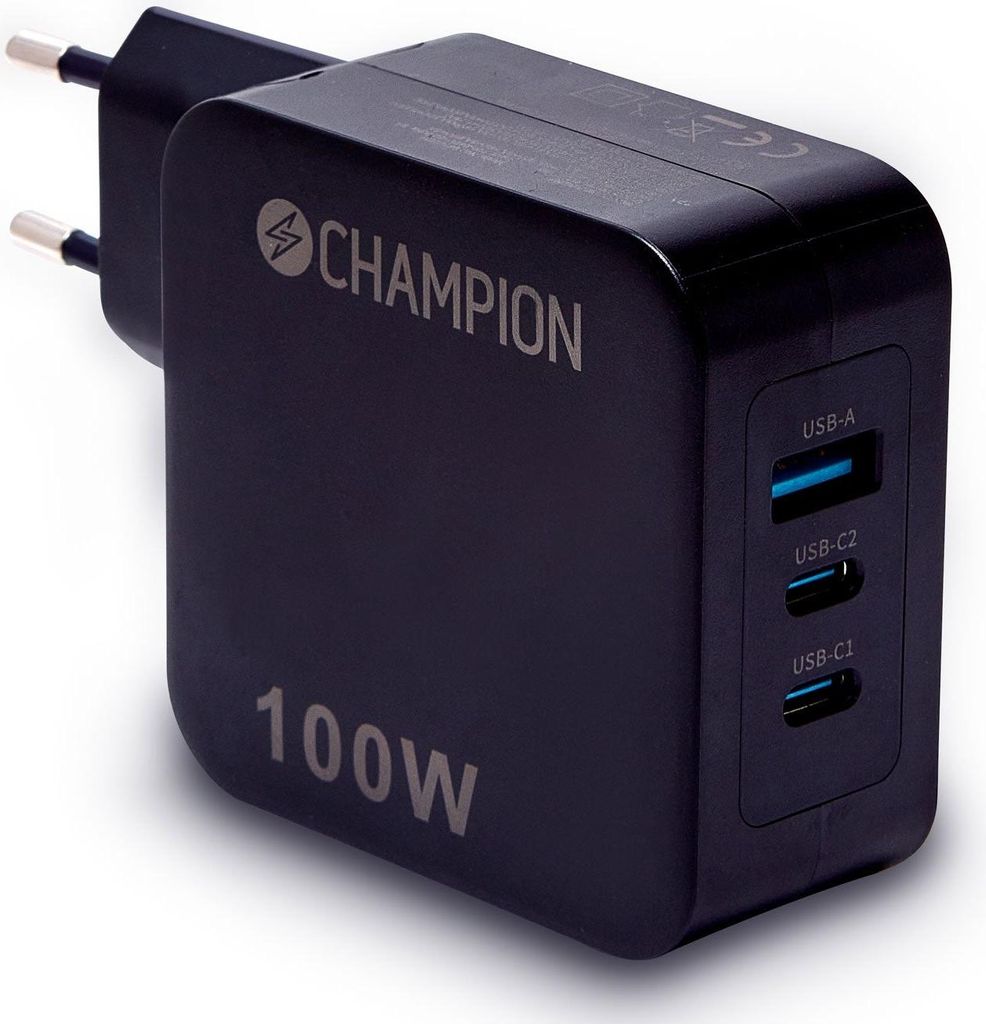 Ladegerät 100W PD / QC Schwarz