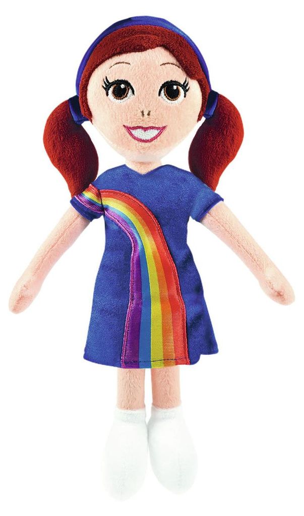 Studio 100 K3 Hanne Spielpuppe aus weichem Material zum Kuscheln für Kinder