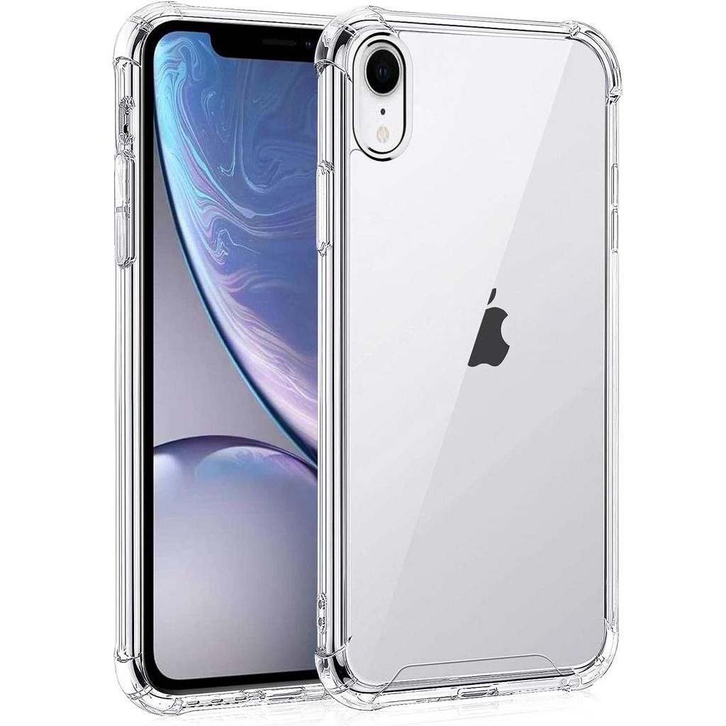 iPhone XR Silikon Hülle Case Schutzhülle Transparent Produktbild 