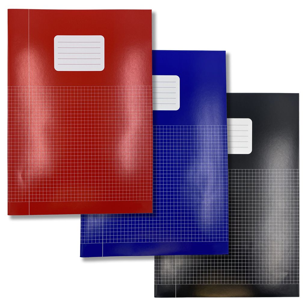 DULA Schulheft - 5er Pack - A4 Format Quadratisch 5 mm - Produktbild 