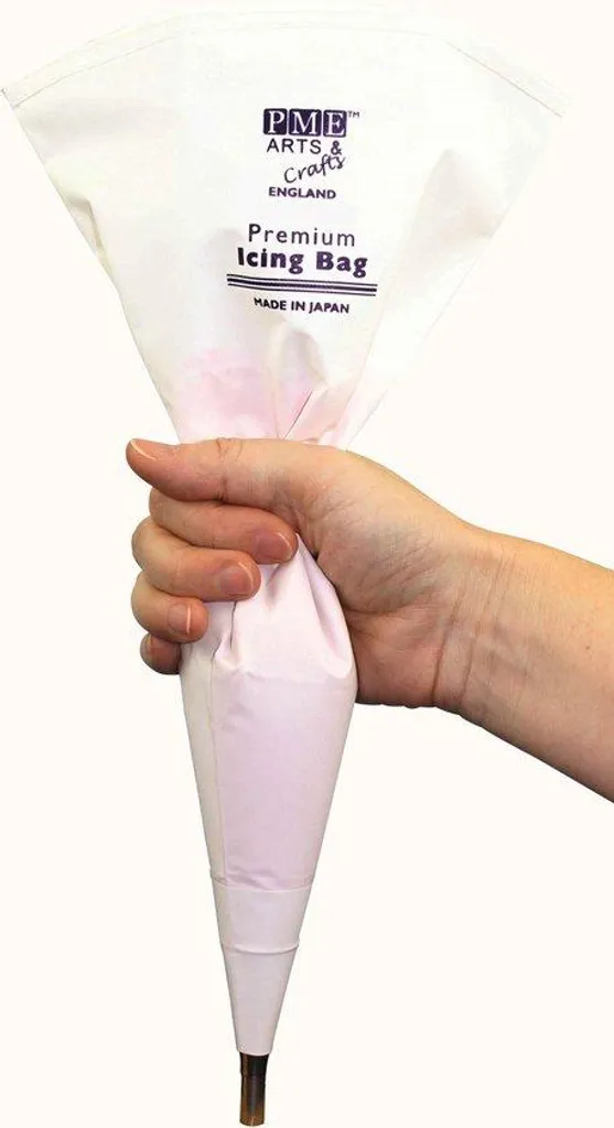 Poche à douille 45 cm PME en plastique souple réutilisable blanc