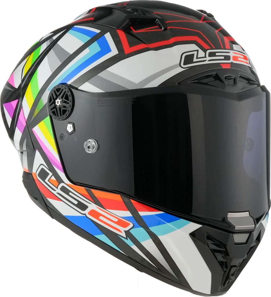 LS2 FF805 Thunder GP Flash Carbon Helm, bunt, XL (61/62) Image du produit 