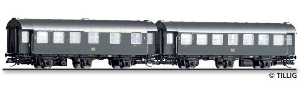 Tillig 1072 Reisezugwagen-Paar der DB