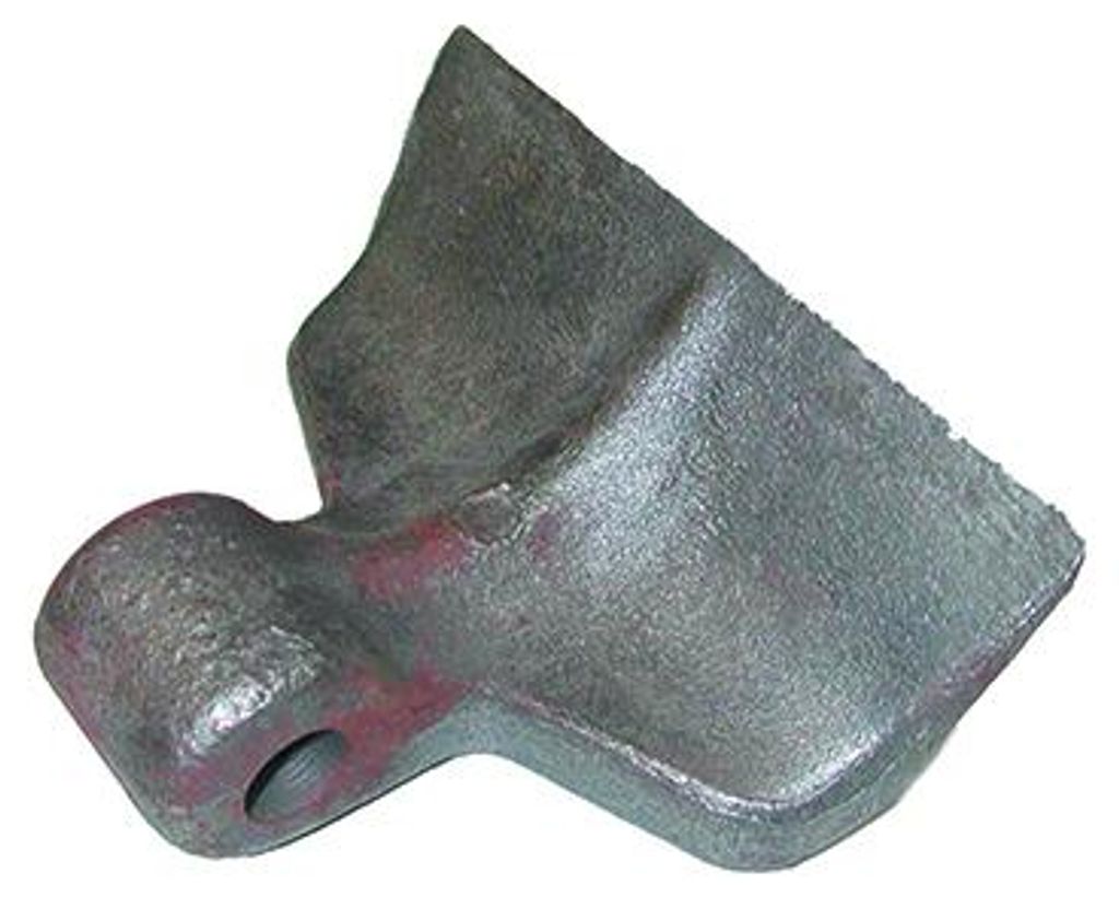 Hammer für landwirtschaftlichen Zerkleinerer, passend für Berti – Befestigungsdurchmesser: 16,5 mm, Radius: 95 mm, Breite: 137 mm -pl
