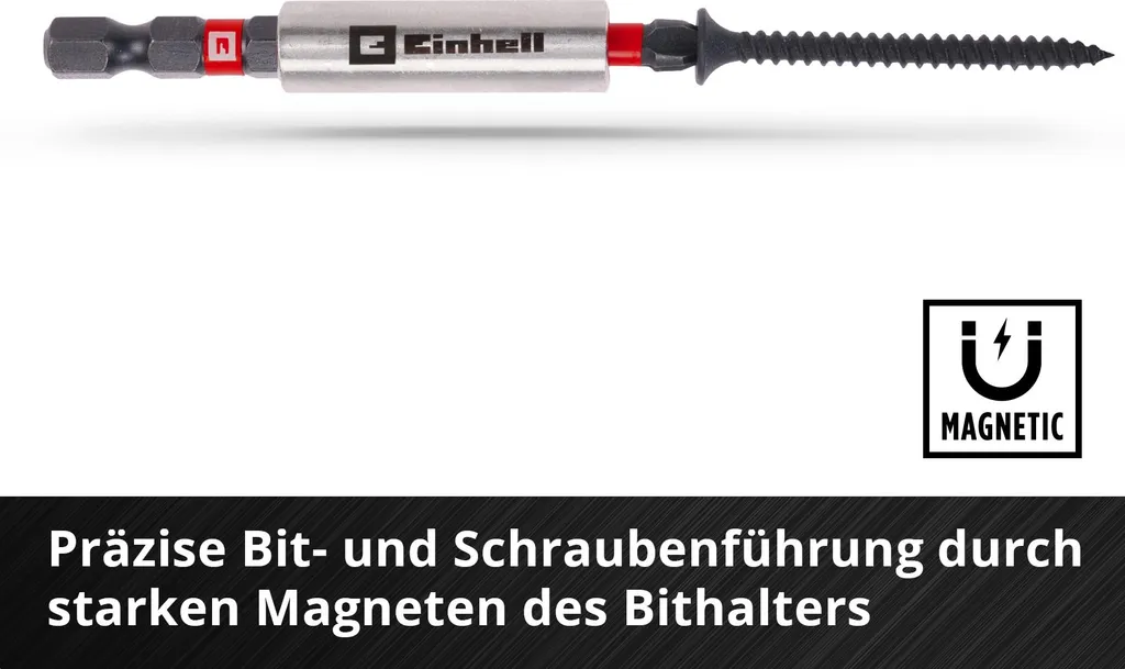 Set Einhell 49108773 M-Case 39 Pezzi: Punte HSS e Inserti Impact - 6